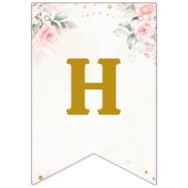 Rosa Märchenbuch 1. Geburtstagsgirlande Banner (Zweite Fahne)