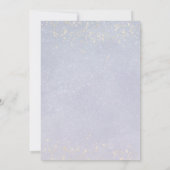 Rosa Märchenbuchabdeckung mit Rote Rosen Einladung (Rückseite)