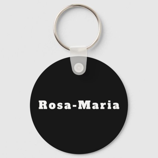 Rosa-Maria Schlüsselanhänger (Vorderseite)