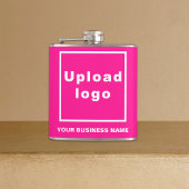 Rosa Markenbezeichnung für Vinyl-Wrapped Flask Flachmann