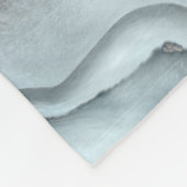 Rosa Marmor aus der Rose - Pastellpinsel und silbe Fleecedecke (Ecke)