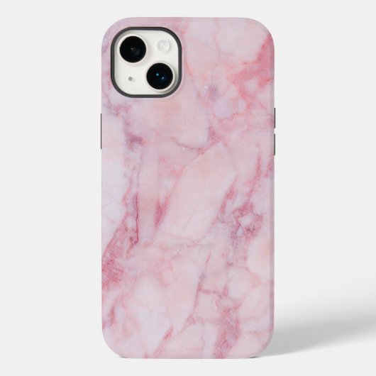 Rosa Marmor Case-Mate iPhone Hülle (Rückseite)