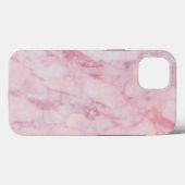 Rosa Marmor Case-Mate iPhone Hülle (Rückseite (Horizontal))
