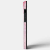 Rosa Marmor Case-Mate iPhone Hülle (Rückseite / Links)