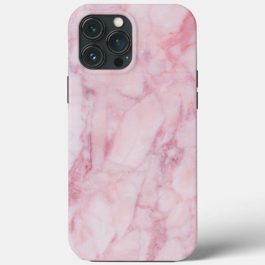 Rosa Marmor Case-Mate iPhone Hülle (Rückseite)