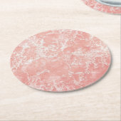 rosa Marmor des Untersetzer (Angewinkelt)
