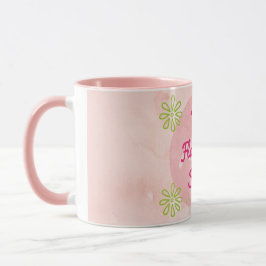 Rosa Marmor die Flamingo-Geschäfts-Tasse Tasse
