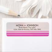 Rosa Marmor Einfach elegant gestreift (Insitu)