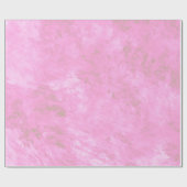 Rosa Marmor Geschenkpapier (Flach)