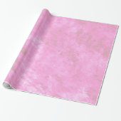 Rosa Marmor Geschenkpapier (Ungerollt)