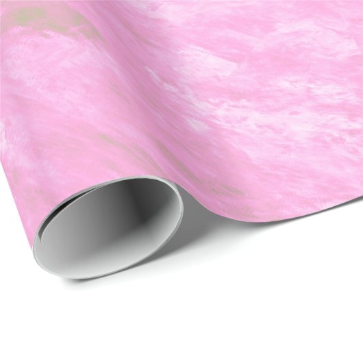 Rosa Marmor Geschenkpapier (Rolleneckpunkt)