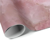 Rosa Marmor Geschenkpapier (Rolleneckpunkt)