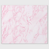 Rosa Marmor Geschenkpapier (Flach)