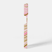 Rosa-Marmor-Glitzer iPhone Hülle (Rechte Seite)