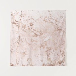 Rosa Marmor: goldener Hintergrund. Wandteppich