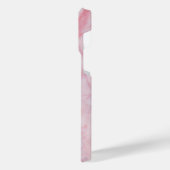 Rosa Marmor iPhone Hülle (Linke Seite)