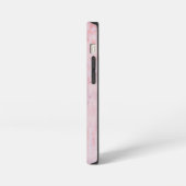Rosa Marmor iPhone Hülle (Linke Seite)
