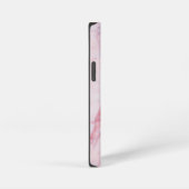 Rosa Marmor iPhone Hülle (Rechte Seite)