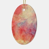 Rosa Marmor Keramik Ornament (Links)