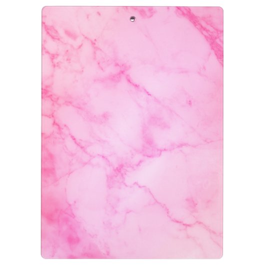 Rosa Marmor Klemmbrett (Rückseite)