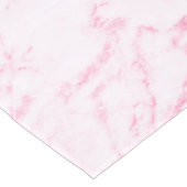 Rosa Marmor Mittelgroßer Tischläufer (Ecke)