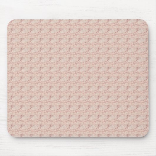 Rosa Marmor Mousepad (Vorne)