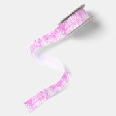 Rosa Marmor Satinband (Rückseite)