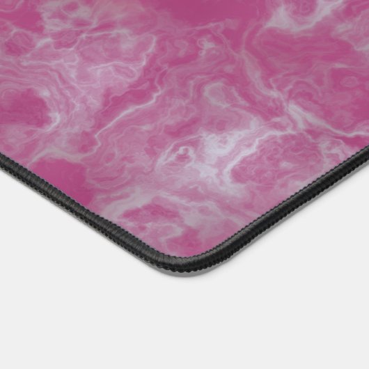 Rosa Marmor Schreibtischunterlage (Ecke)