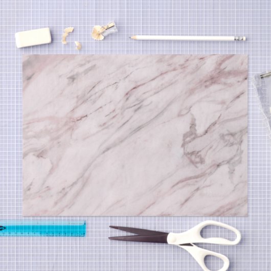 Rosa Marmor Seidenpapier (Handwerk)