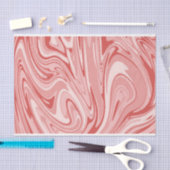 Rosa Marmor Seidenpapier (Handwerk)