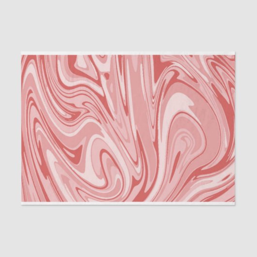 Rosa Marmor Seidenpapier (Vorderseite)