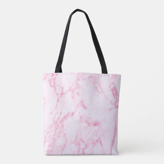 Rosa Marmor Tasche (Rückseite)