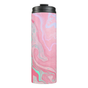 Rosa Marmor Thermosbecher