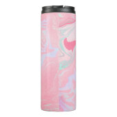 Rosa Marmor Thermosbecher (Rückseite)