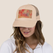 Rosa Marmor Truckerkappe (Beispiel)