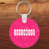 Rosa Marmor - Vorlage Schlüsselanhänger (Vorderseite)