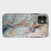 Rosa Marmorboden Case-Mate iPhone Hülle (Rückseite (Horizontal))