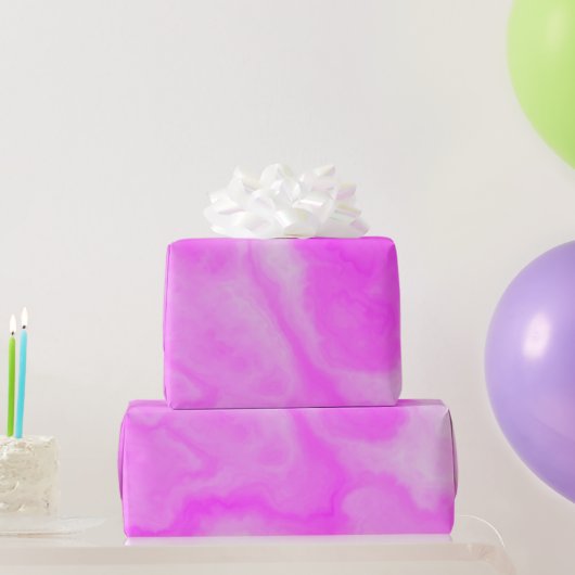Rosa marmorierte Malerei Geschenkpapier (Partygeschenke)