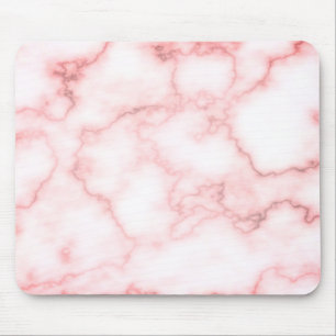 Rosa Marmorierungschlichtes Mousepad