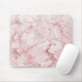 Rosa MarmorMousepad Mousepad (Mit Mouse)