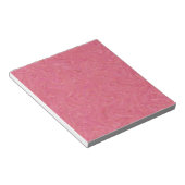 Rosa Marmormuster Notizblock (angewinkelt)