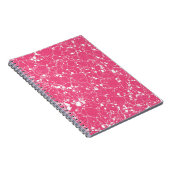 Rosa Marmornotizbuch Notizblock (Rechte Seite)