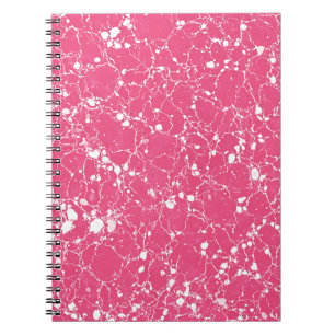 Rosa Marmornotizbuch Notizblock