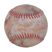 Rosa Marmorplatte Baseball (Rückseite)