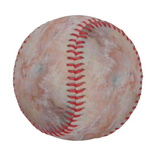 Rosa Marmorplatte Baseball (Schrägansicht)