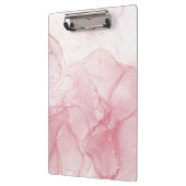 Rosa Marmorplatte Klemmbrett (Links)
