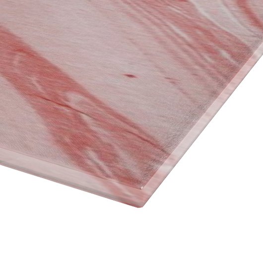 Rosa Marmorschneide Schneidebrett (Ecke)