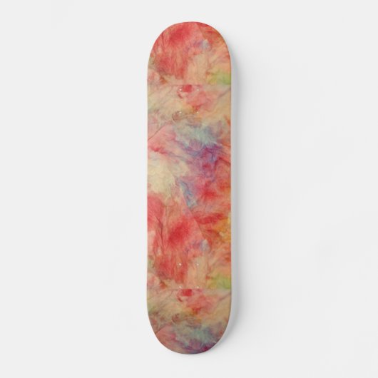 Rosa Marmorskateboard Skateboard (Vorderseite)