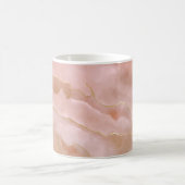 Rosa Marmorstruktur Kaffeetasse (Mittel)