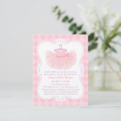 Rosa marokkanische einladung (Stehend Vorderseite)